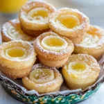 Lemon Bar Cookie Cups