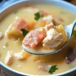 Low-Carb Chicken Cordon Bleu Soup