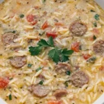 Marry Me Sausage Orzo Soup