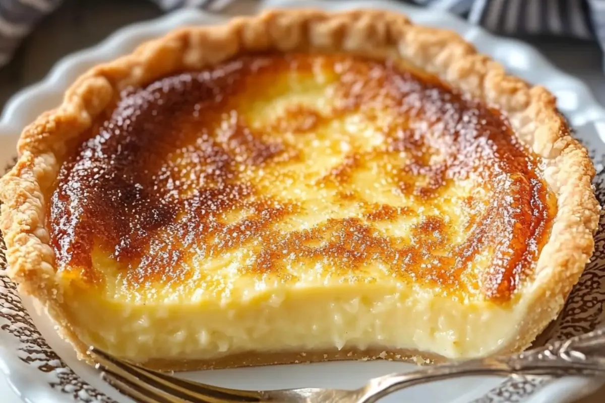 Old-Fashioned Custard Pie