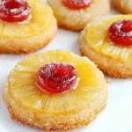 Pineapple Upside Down Sugar Cookies