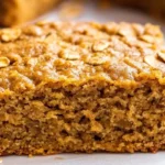 Pumpkin Oatmeal Snack Cake