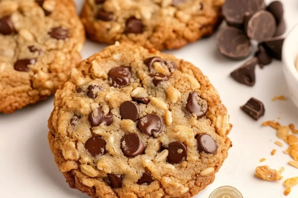 Rice Krispie Chocolate Chip Cookies