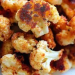 Roasted Garlic Parmesan Cauliflower