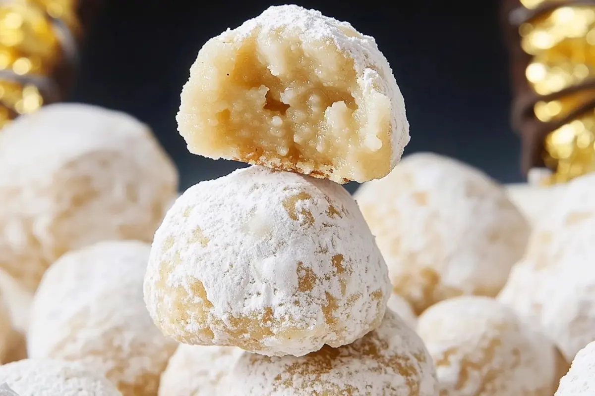 Sweetened Condensed Milk Snowballs