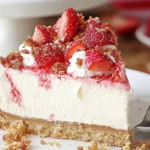 Strawberry Crunch Cheesecake