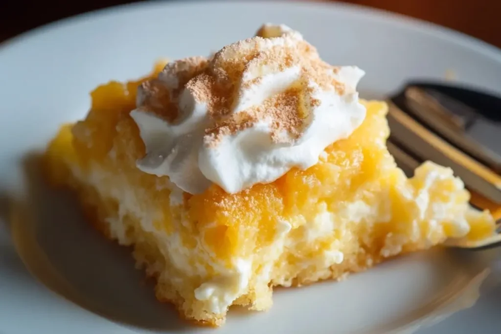 Lemon Cream Cheese Dump Cake