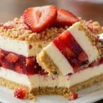 Strawberry Jello Lasagna