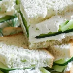 Cucumber sandwiches