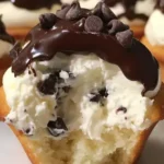 Chocolate-Dipped Cannoli Cupcakes