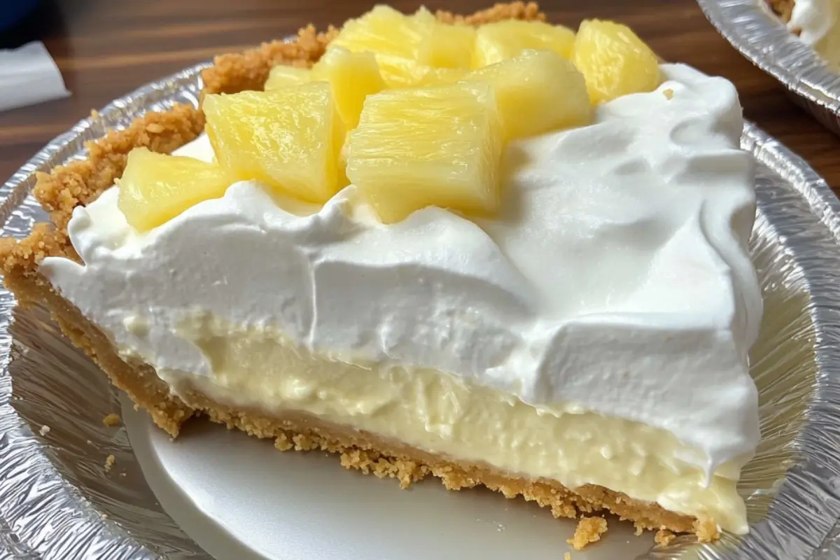 Pineapple Cream Cheese Pie Recipe