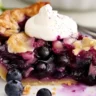 Blueberry Rhubarb Pie