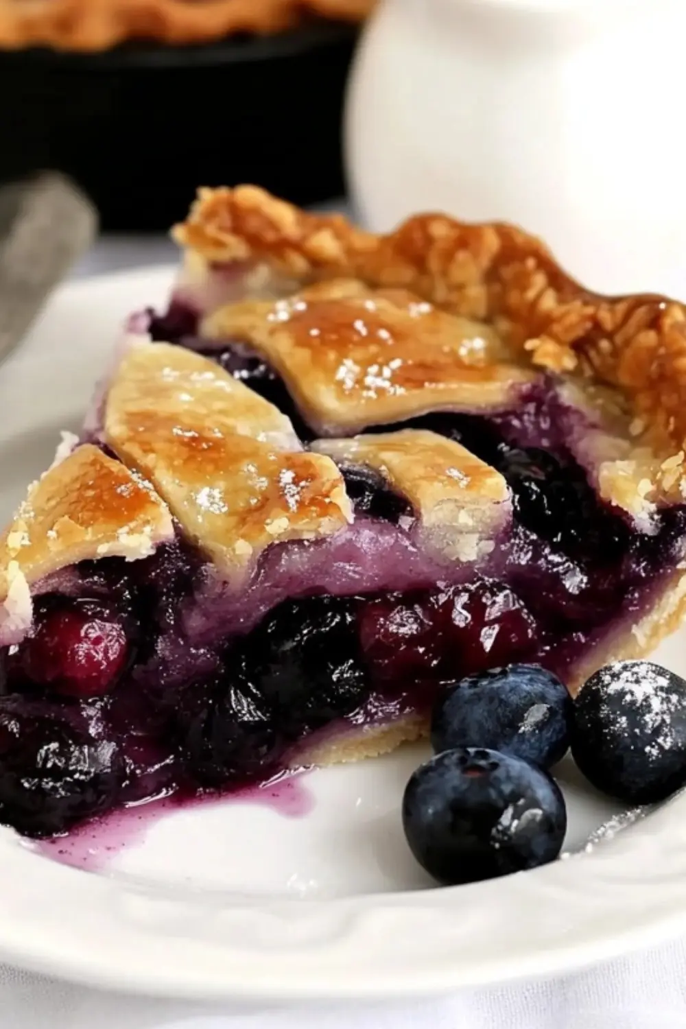 Blueberry Rhubarb Pie recipe