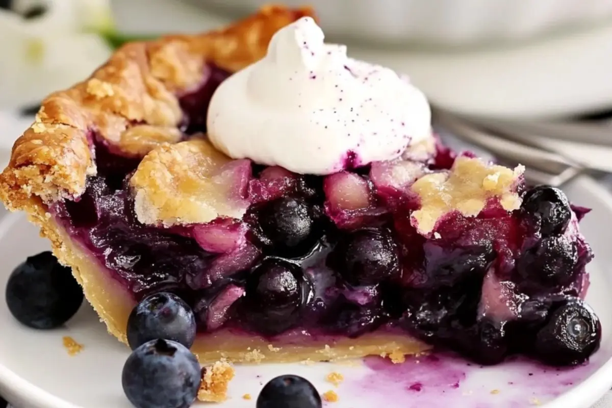 Blueberry Rhubarb Pie