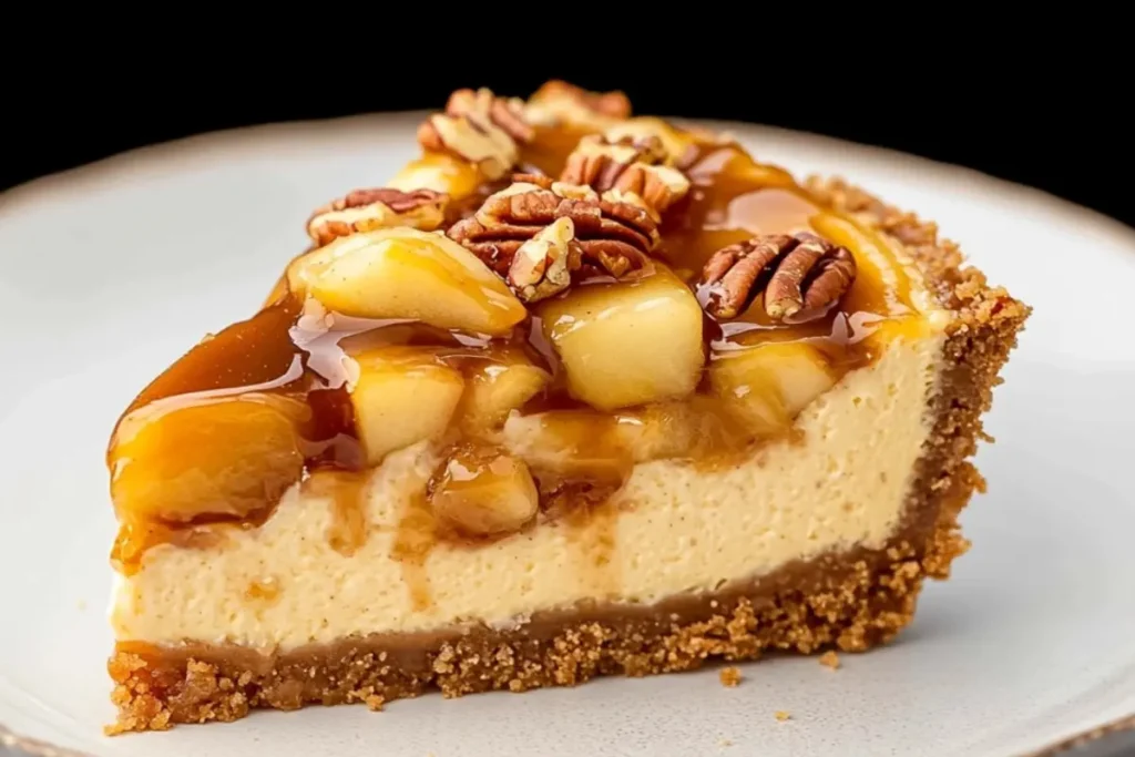 Caramel Apple Cheesecake