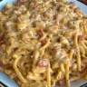 Cheesy Rotel Pasta Bake