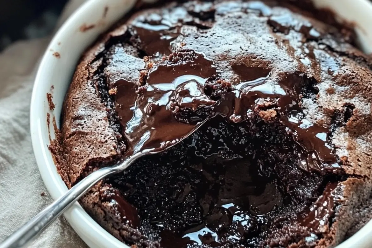 Chocolate Cobbler with Sourdough Discard