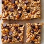 Chocolate Peanut Butter Granola Bars