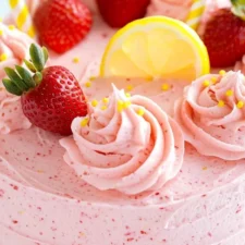 Strawberry Lemonade Cake Recipe