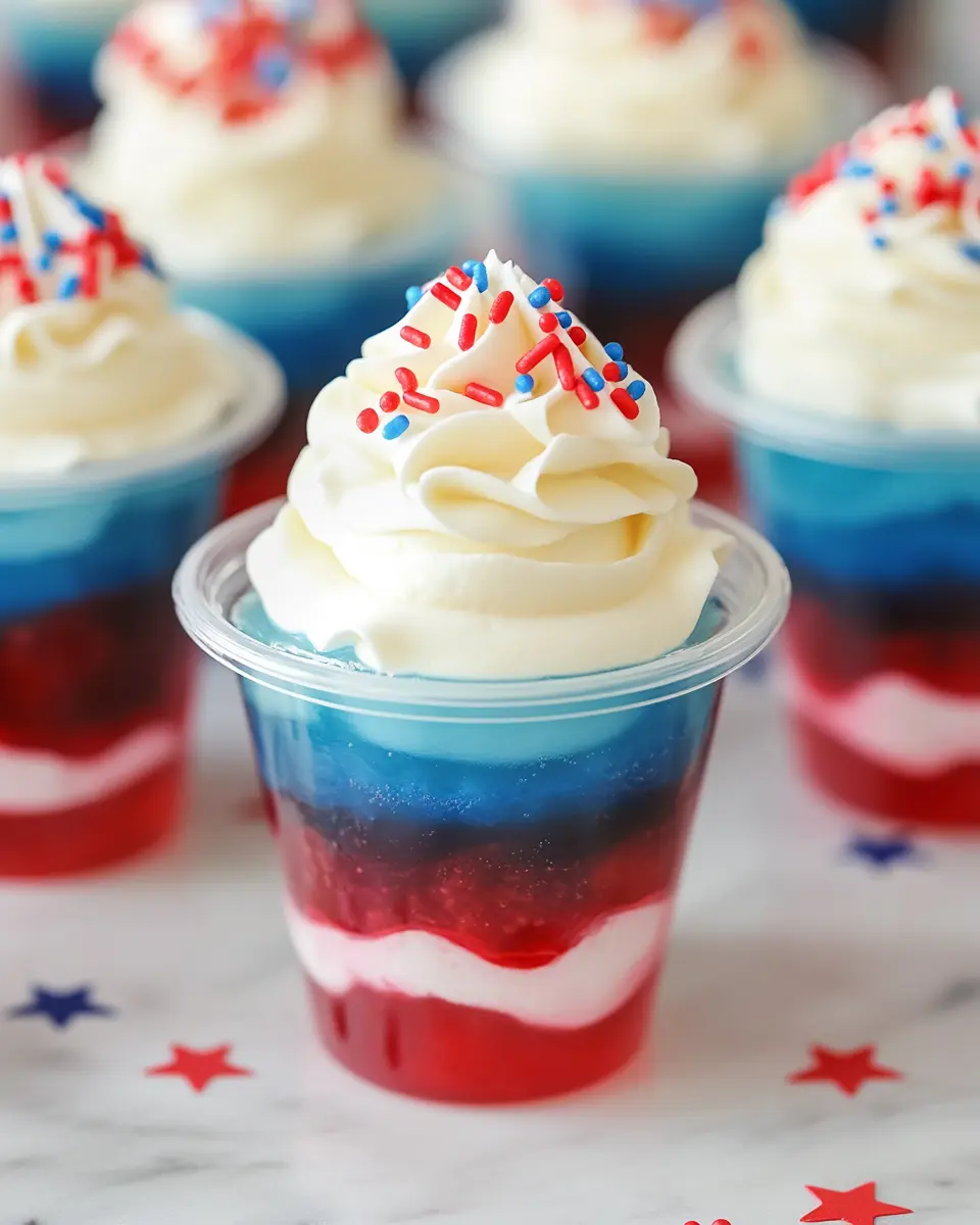 4th of July Jello Shots Recipe