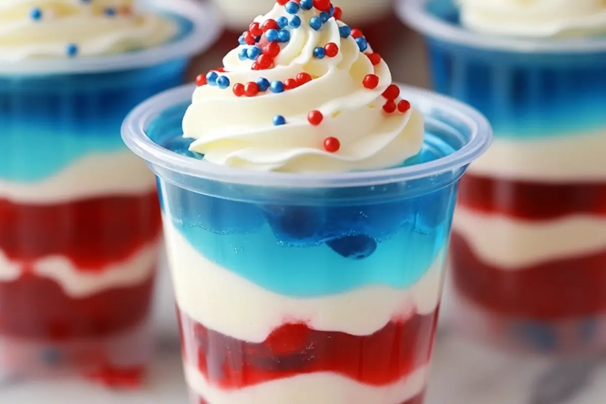 4th of July Jello Shots