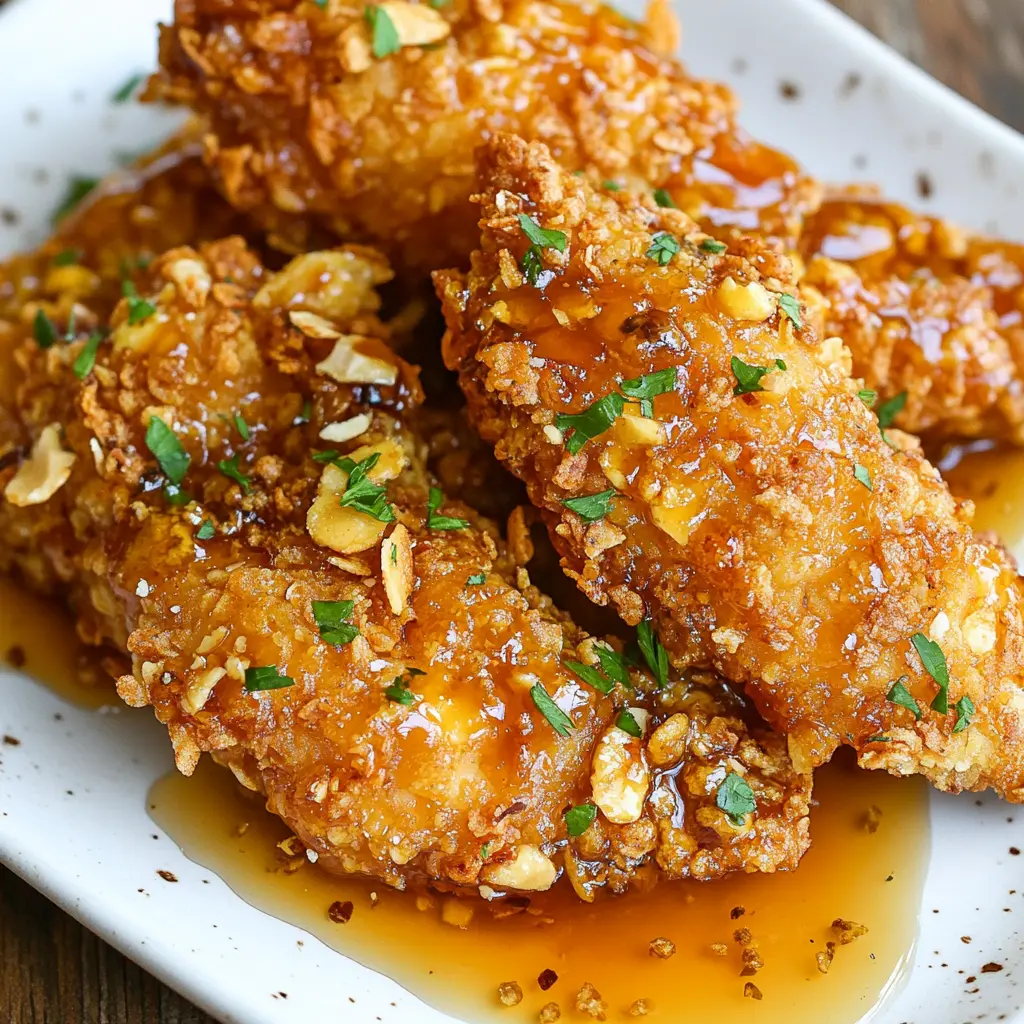 Air Fryer Honey Garlic Chicken Tenders Recipe