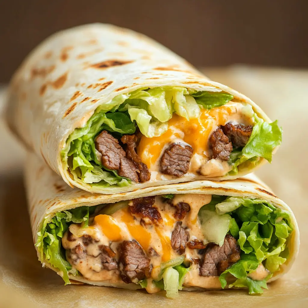 Big Mac Wraps Recipe
