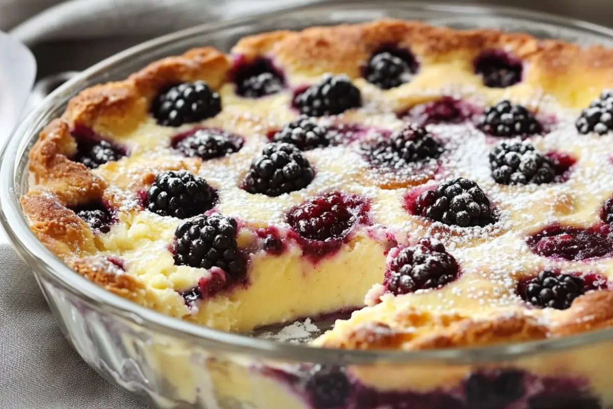 Blackberry Clafoutis