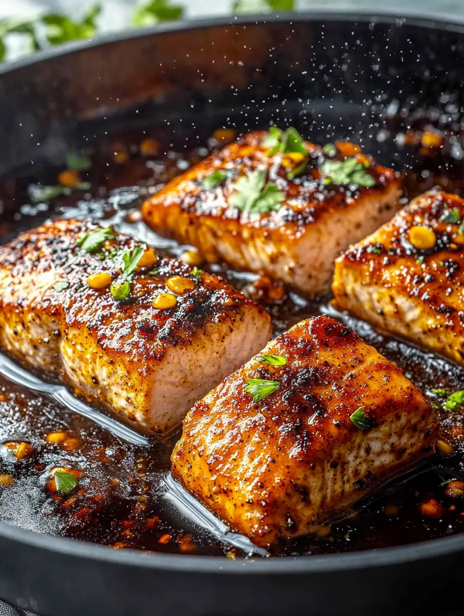 Cajun Honey Butter Salmon recipe