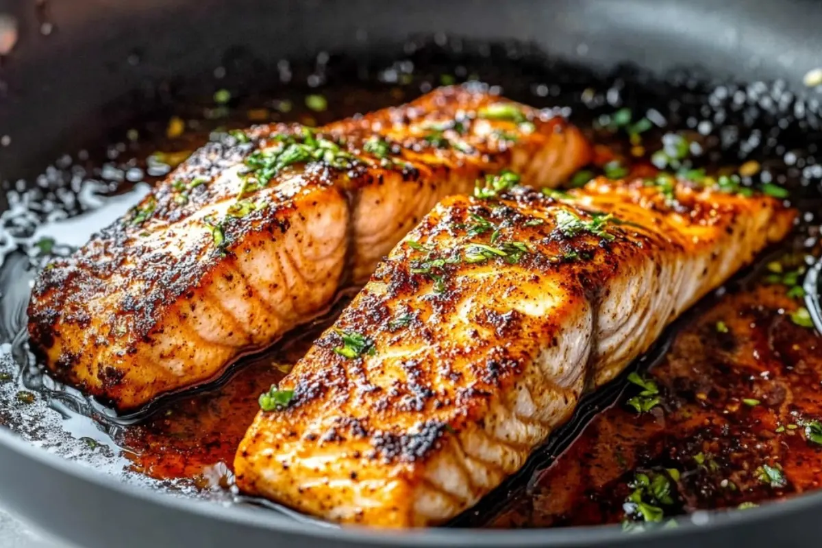 Cajun Honey Butter Salmon