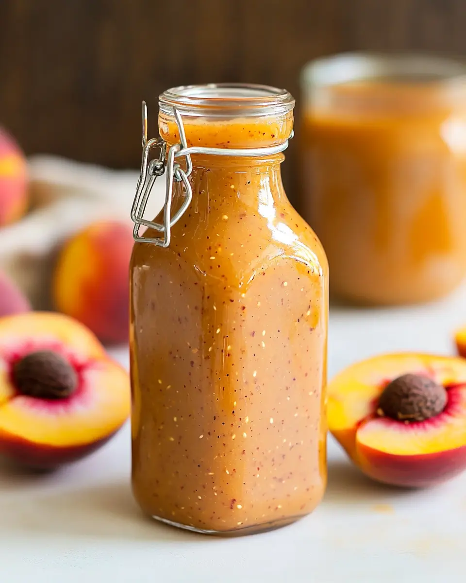 Caribbean Jerk Peach Hot Sauce Recipe