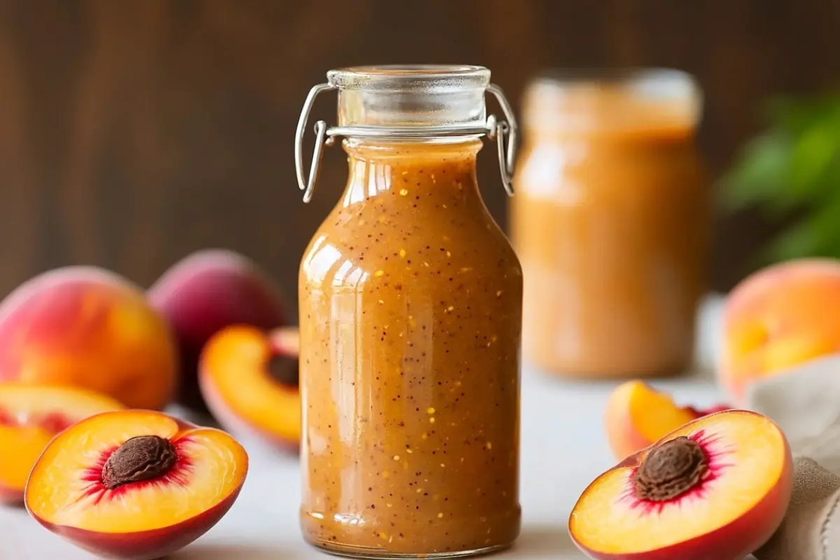 Caribbean Jerk Peach Hot Sauce