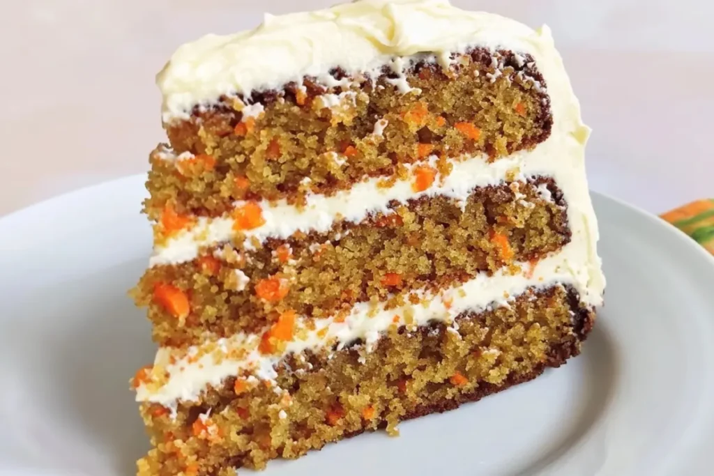 Moist Carrot Cake with Pineapple