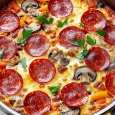 Low-Carb Crustless Pizza Recipe