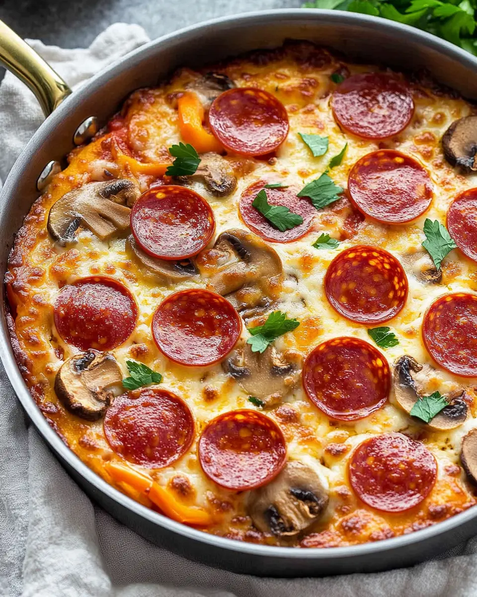 Crustless Pizza