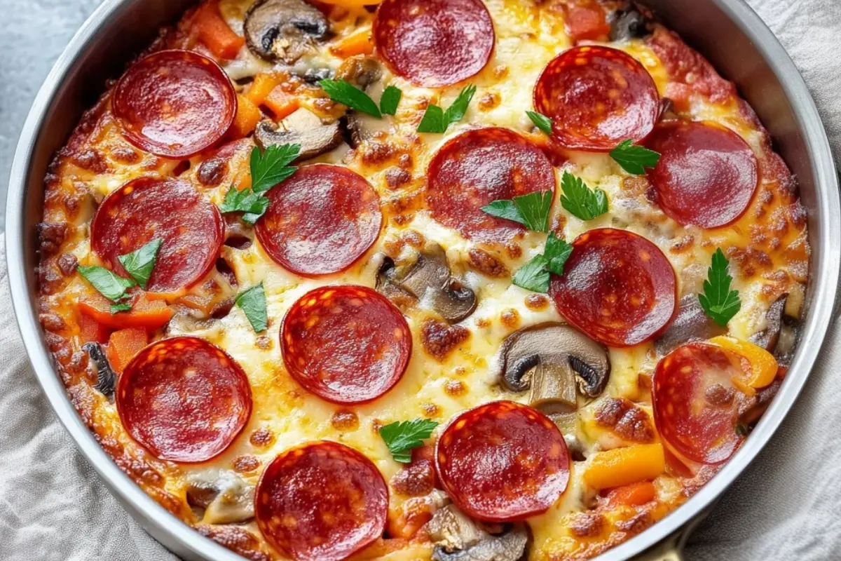 Crustless Pizza