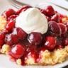 Cherry Cheesecake Dump Cake