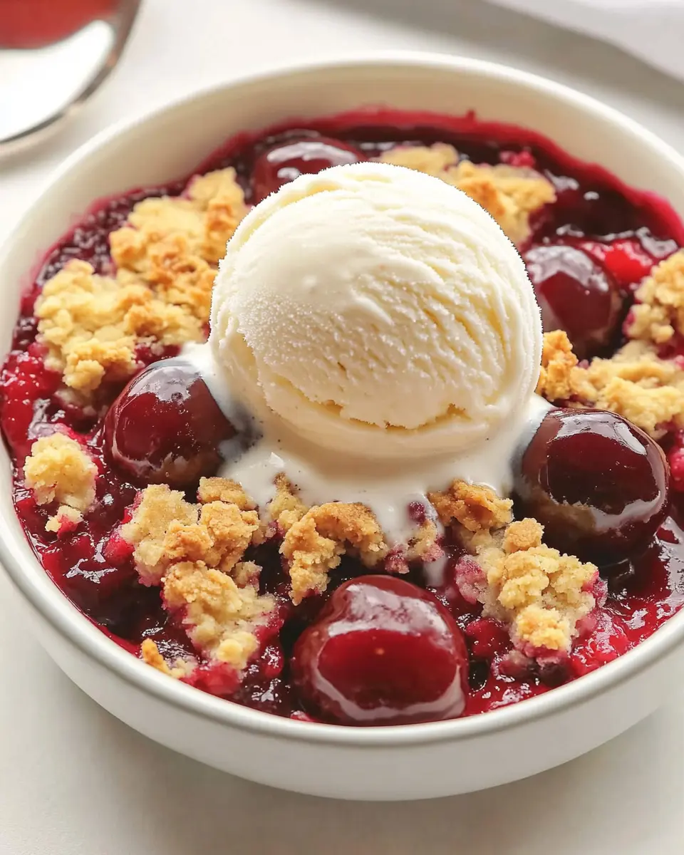 Cherry Cobbler Recipe