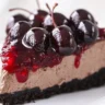 No-Bake Chocolate Cherry Cheesecake