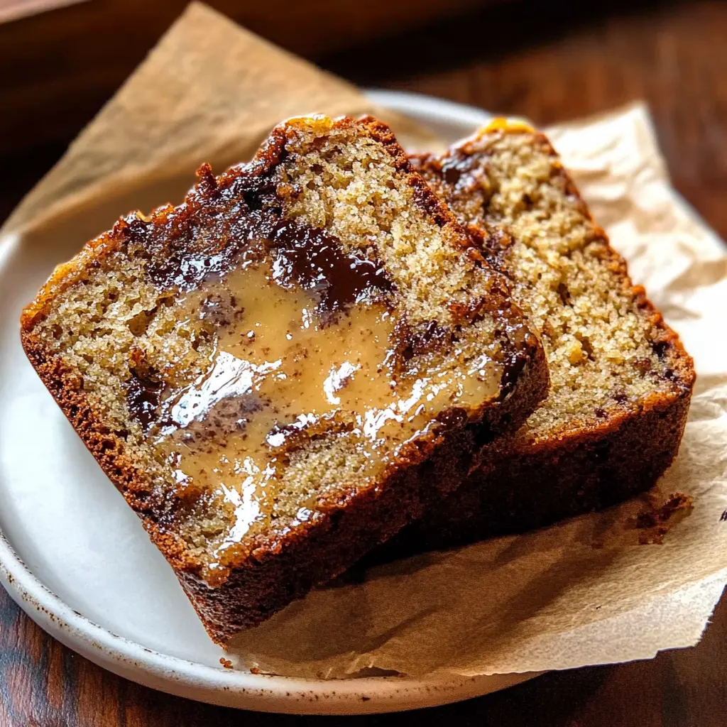Chocolate Chunk Greek Yogurt Banana Bread Recipe