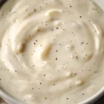 Creamy Garlic White Pizza Sauce