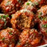 Easy Italian Baked Meatballs