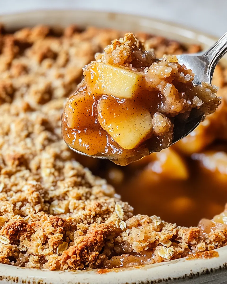Easy Peach Crisp