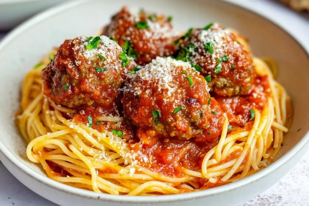 Grandma's Italian meatballs