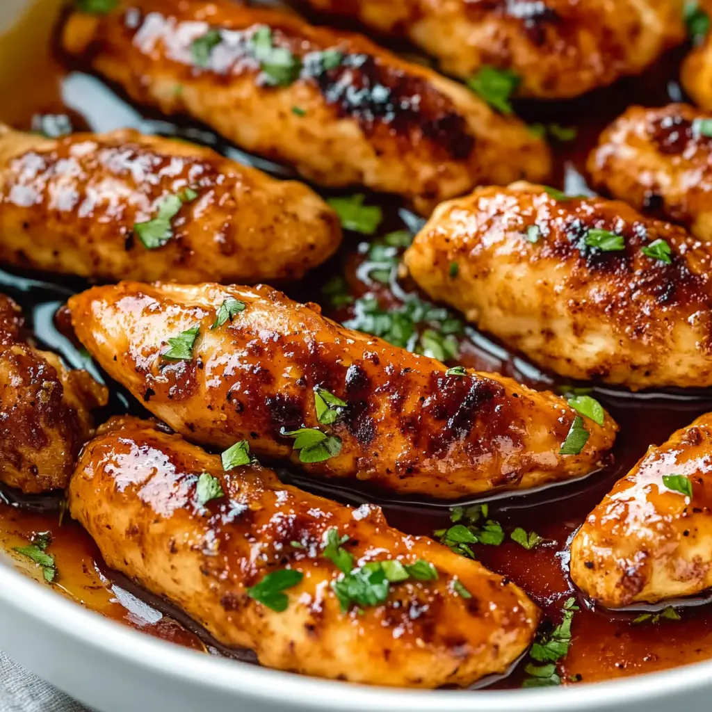 Honey Garlic Chicken Tenders recipe