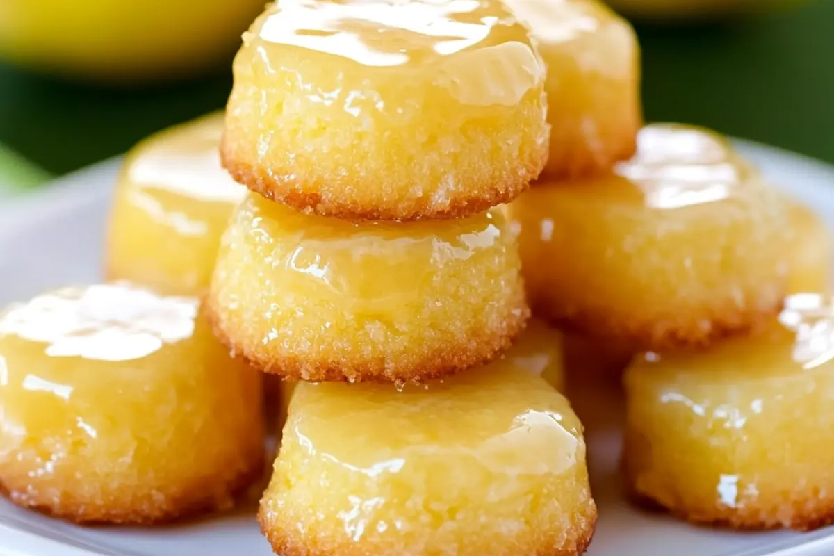 Lemon Drop Mini Cakes