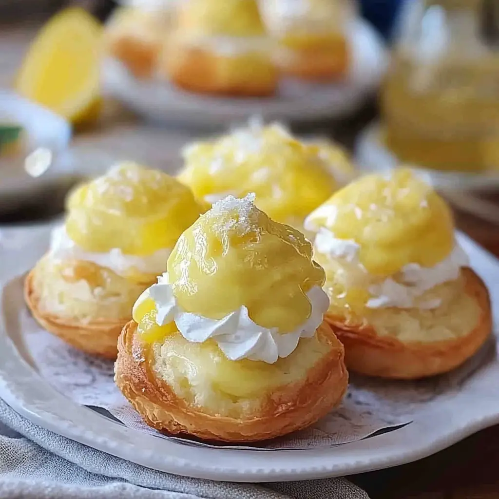 Limoncello Cream Puffs Recipe