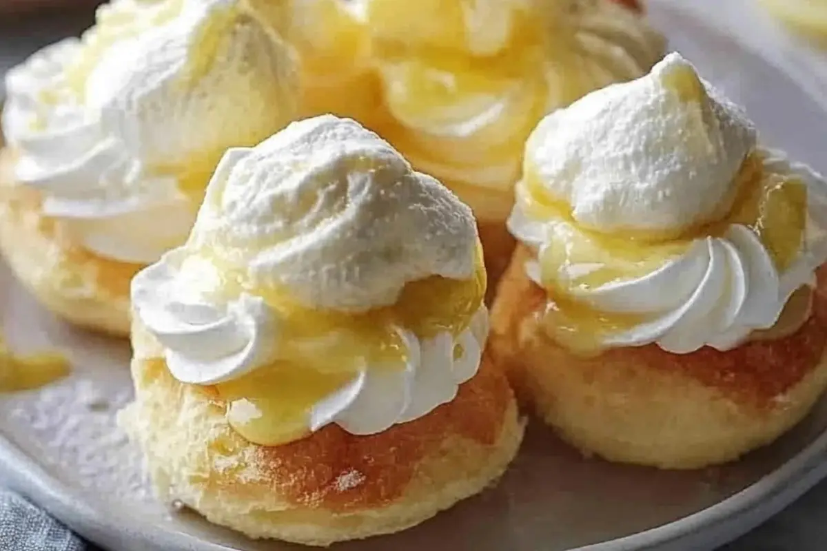 Limoncello Cream Puffs