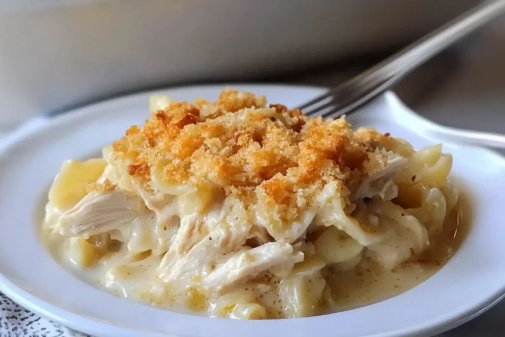 Low Carb Swiss Chicken Casserole