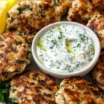 Mediterranean Chicken Patties